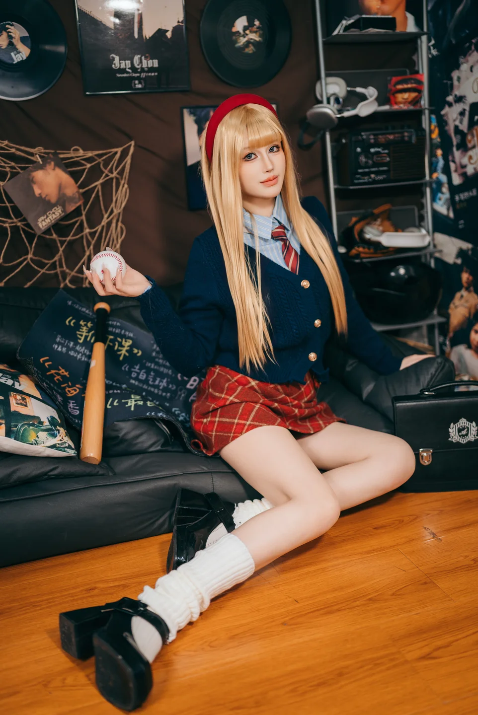 鹿八岁baby - No.115 棒球少女 [23P-704MB] tg@simisebaisi 【丝足阁】017.webp